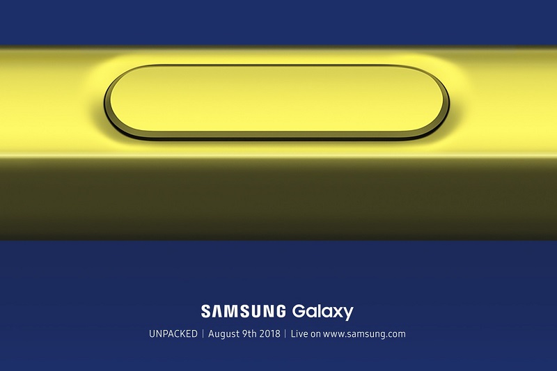 samsung galaxy note 9 ra mắt ngày 9 tháng 8