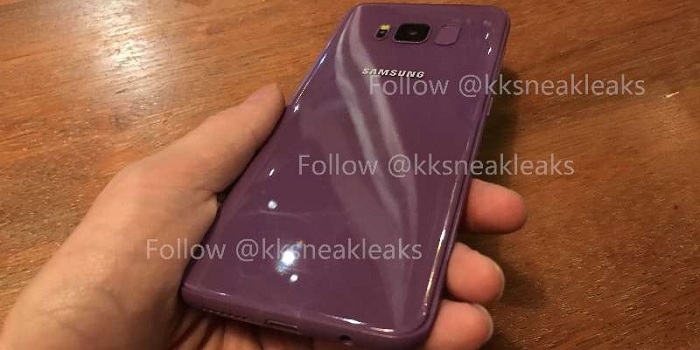 Galaxy S8 phiên bản màu tím lộ diện cực thu hút