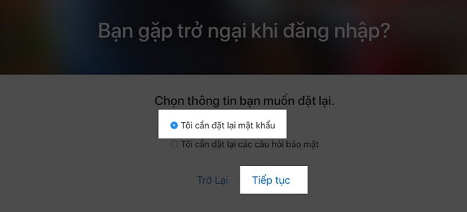 mật khẩu Apple ID 2