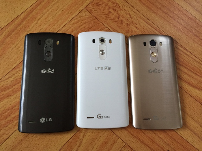 LG G3 Cat6 LTE-A và Samsung Galaxy S5 LTE-A