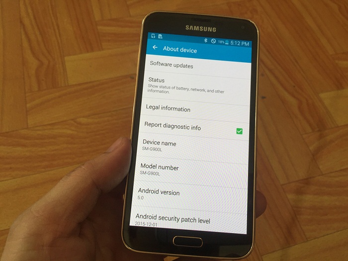 Hình ảnh Samsung Galaxy S5 15