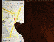 Zoom trong Google Maps chỉ bằng một ngón tay