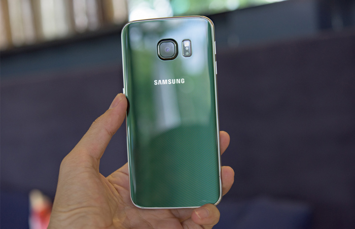 Samsung Galaxy S6 Edge xanh ngọc lục bảo 5
