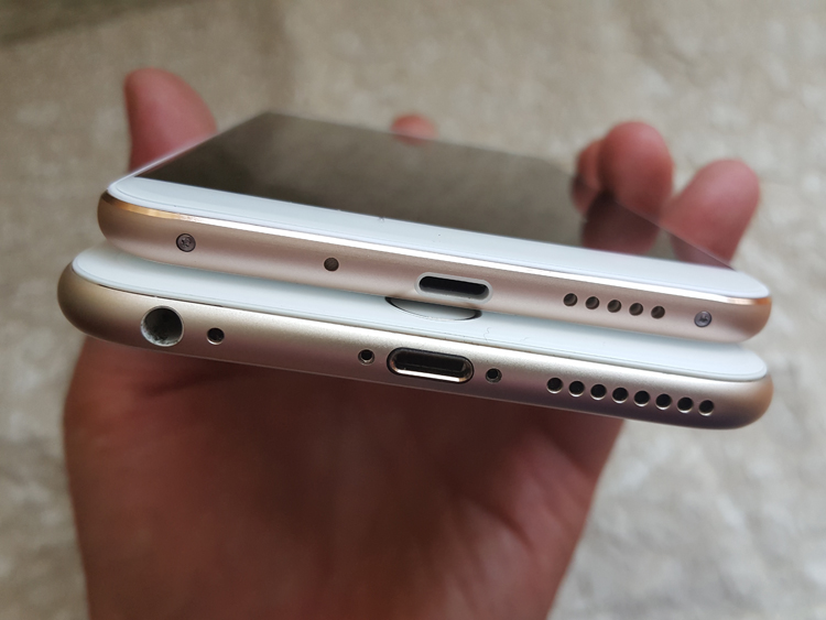 Inni 2 và iPhone 6 Plus so sánh