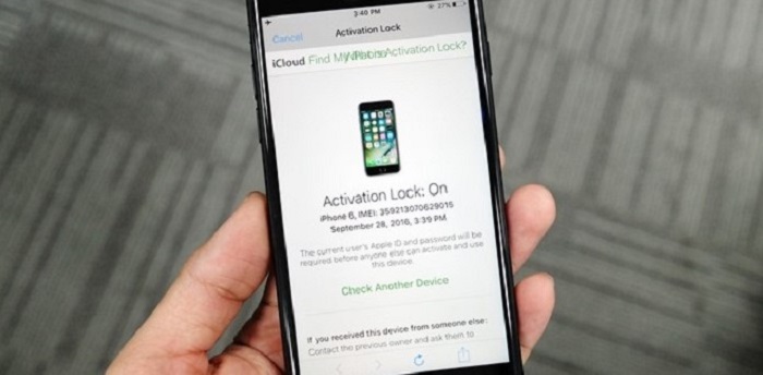 Kiểm tra iCLoud, IMEI iPhone 7 Lock