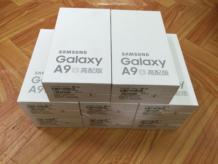 Đập hộp Samsung Galaxy A9 Pro