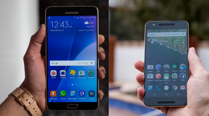 Samsung Galaxy A9 hay Nexus 6P
