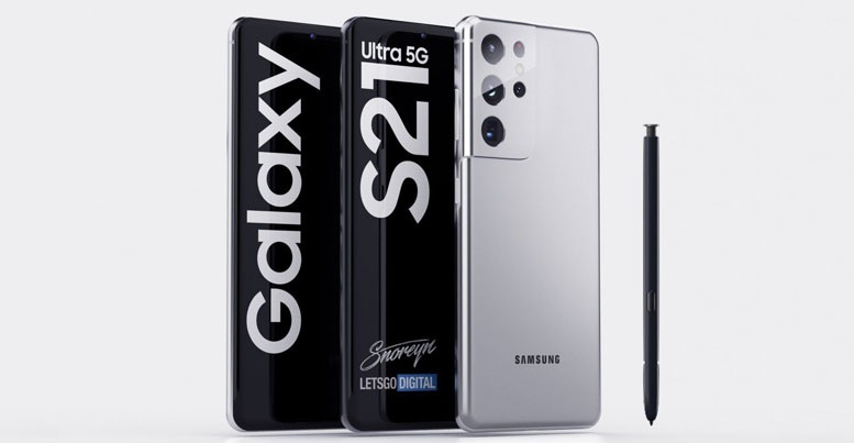 thiết kế Galaxy S21 Ultra 5G
