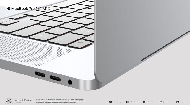 cấu hình MacBook Pro M1X 2021