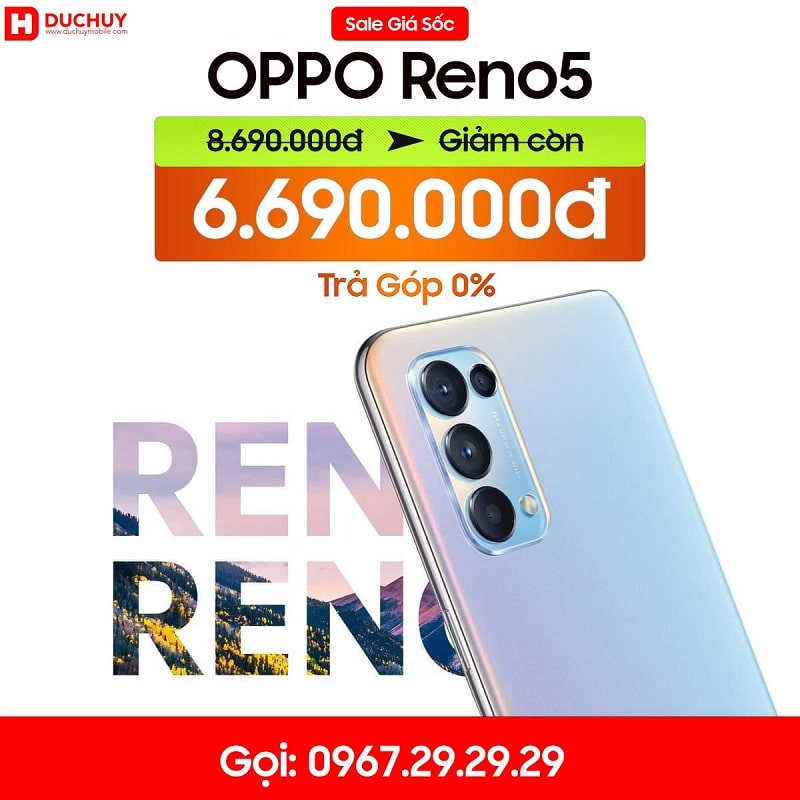 giá OPPO Reno5