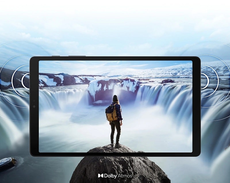 hiển thị Samsung Galaxy Tab A7 Lite