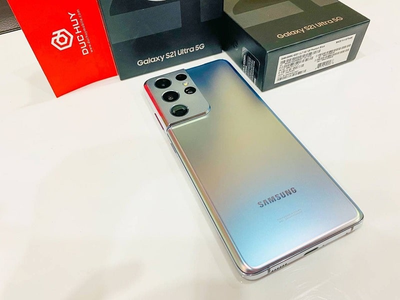 cận cảnh Samsung Galaxy S21 Ultra 5G Mỹ
