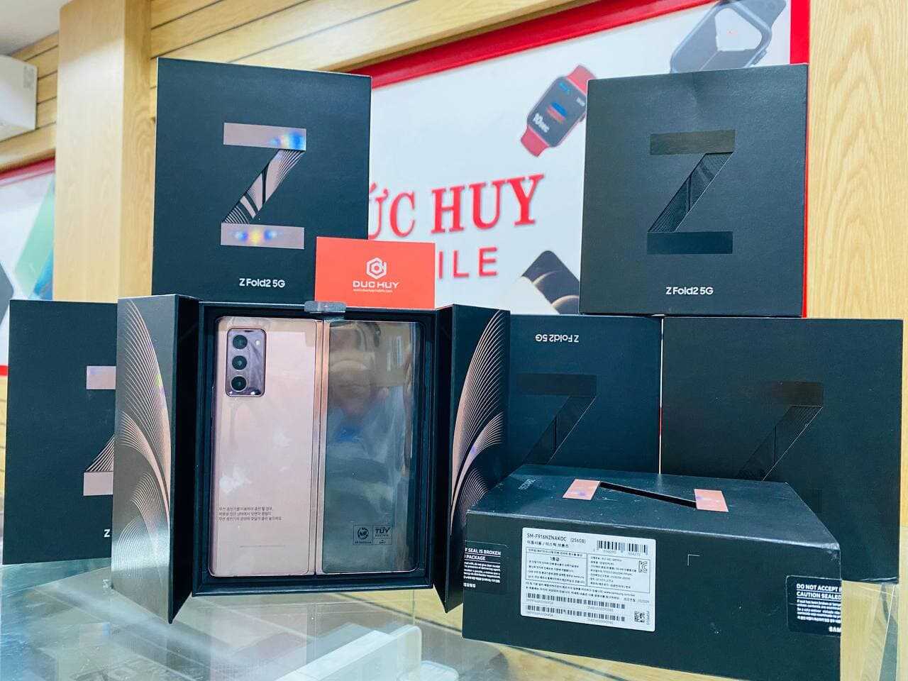 thiết kế Galaxy Z Fold 2 5G Hàn Quốc Mới