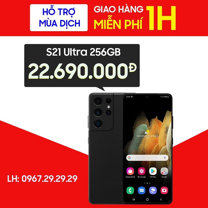 giá Galaxy S21 Ultra 5G 256GB