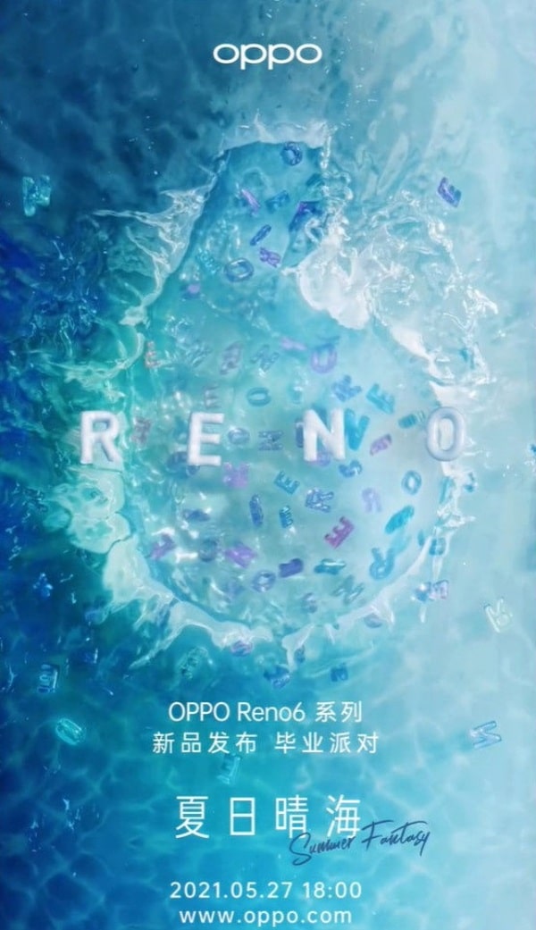 ngày ra mắt OPPO Reno6