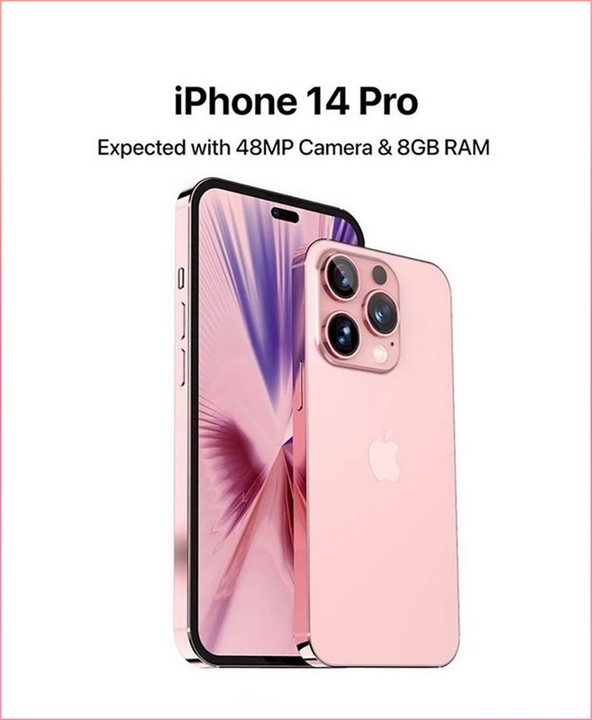 cấu hình iPhone 14 Pro Max màu hồng
