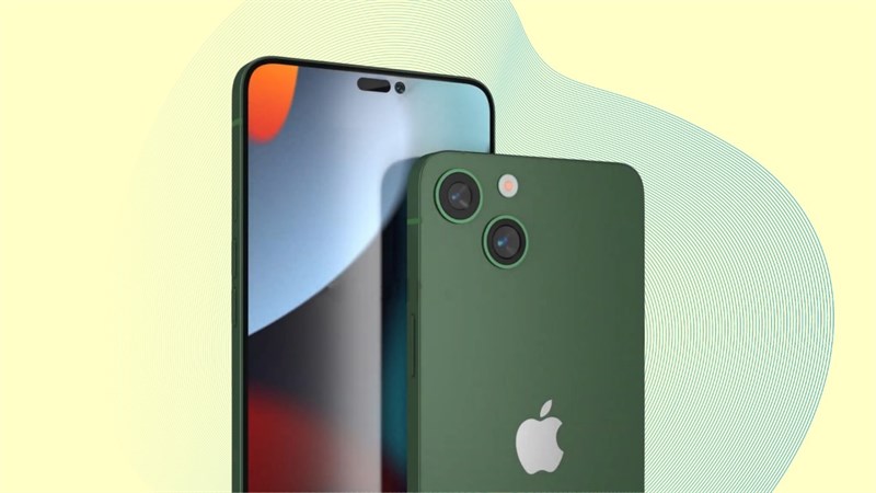 iPhone 14 màu xanh lá