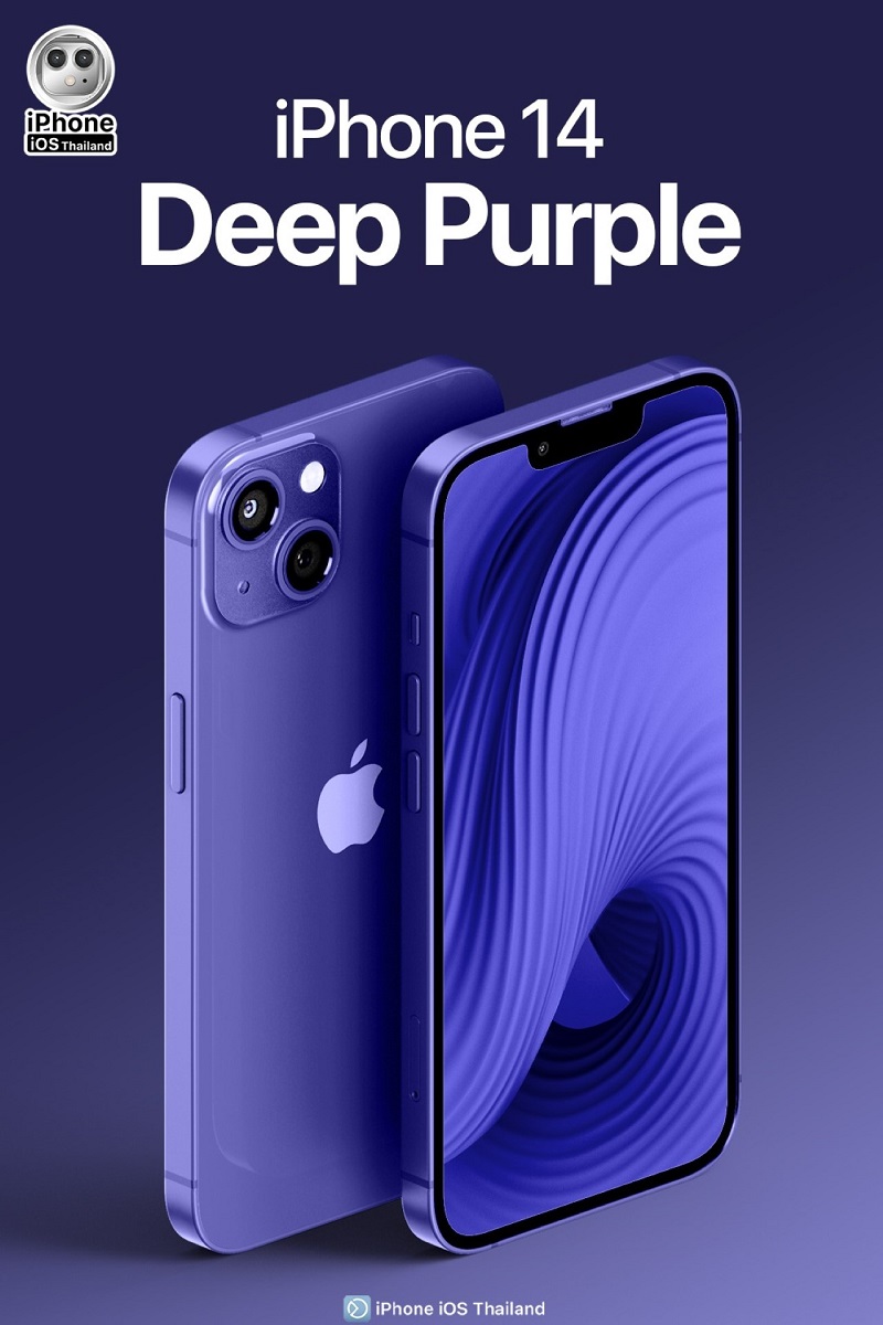 iPhone 14 màu tím Deep Purple