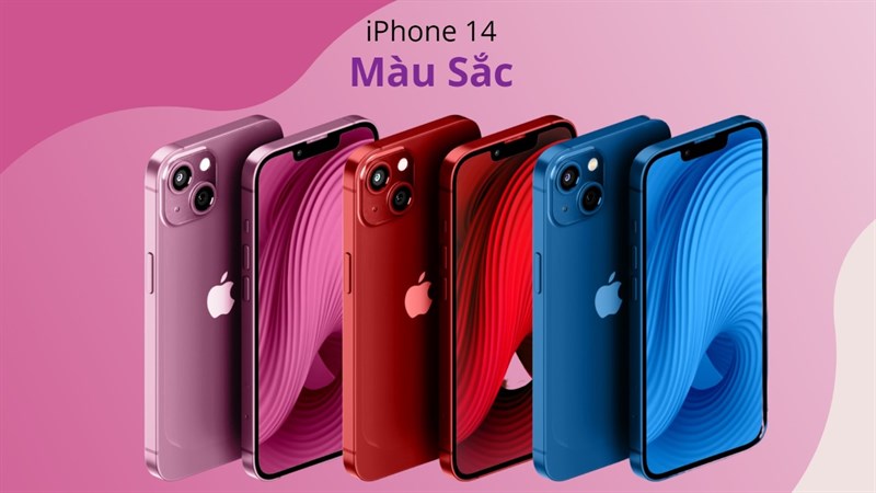Màu sắc iPhone 14