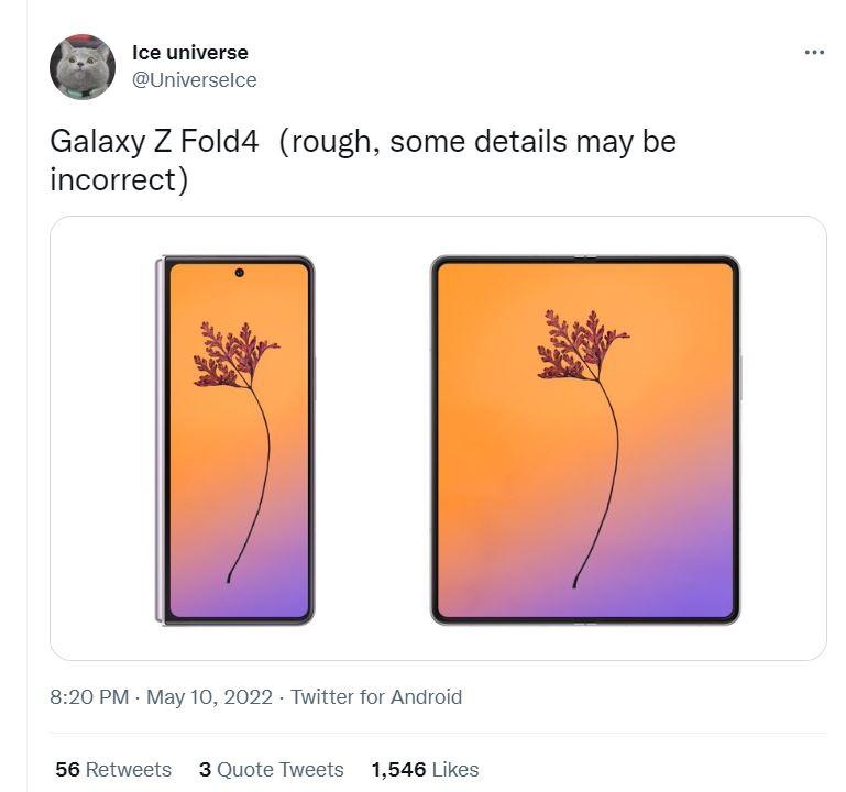 màn hình Samsung Galaxy Z Fold4 5G