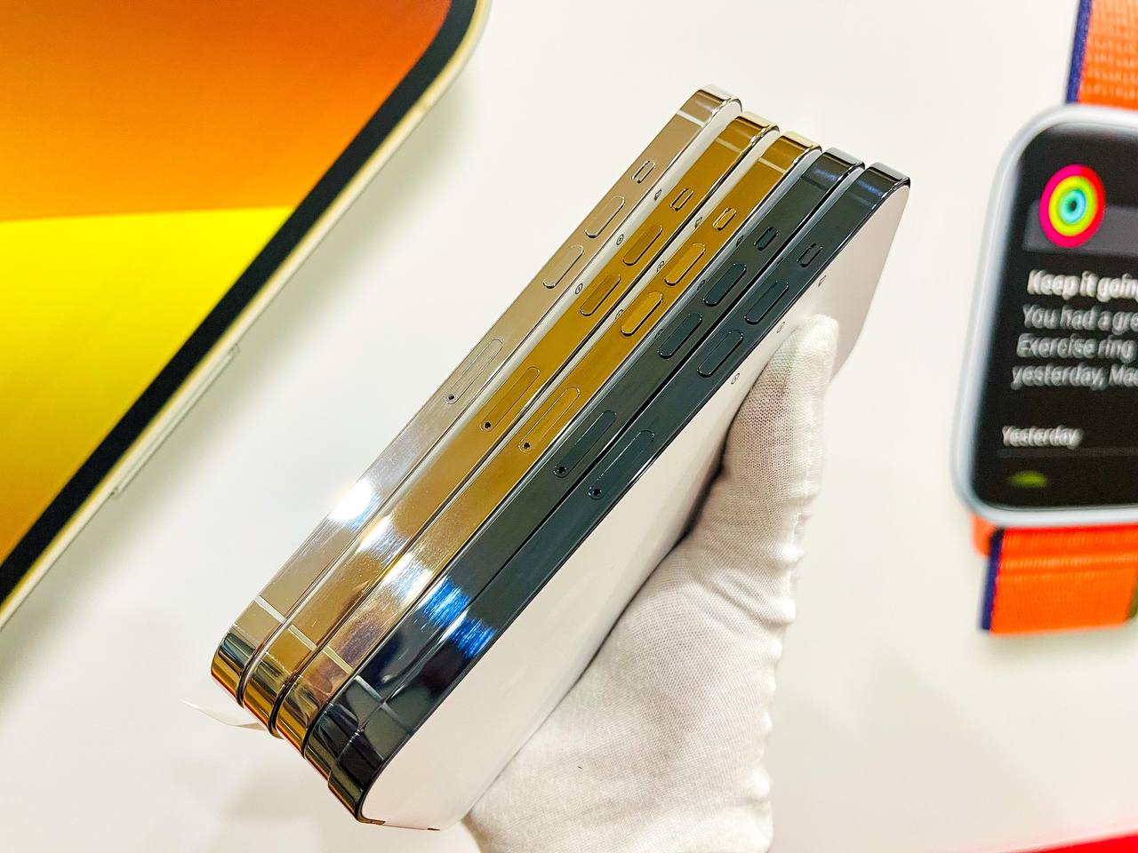 cạnh iPhone 12 Pro Max 128GB Trôi Bảo Hành 