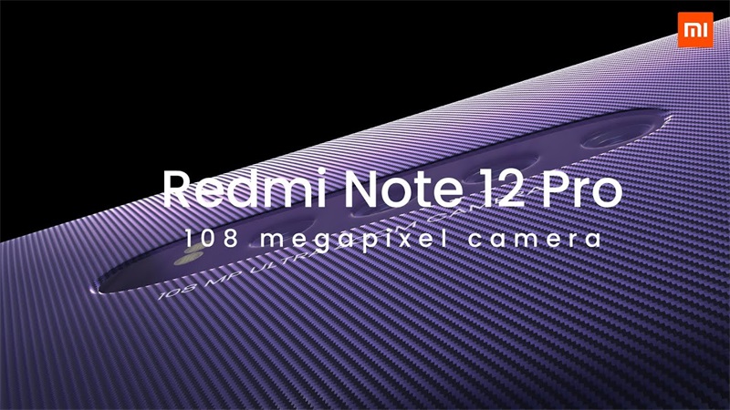 Camera Xiaomi Redmi Note 12 Pro