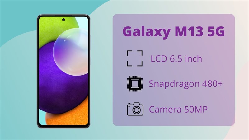 cấu hình Samsung Galaxy M13 5G