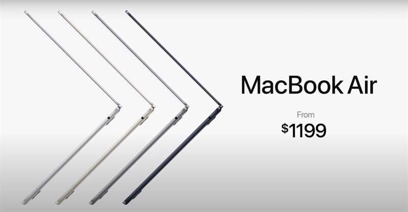 giá MacBook Air M2 2022