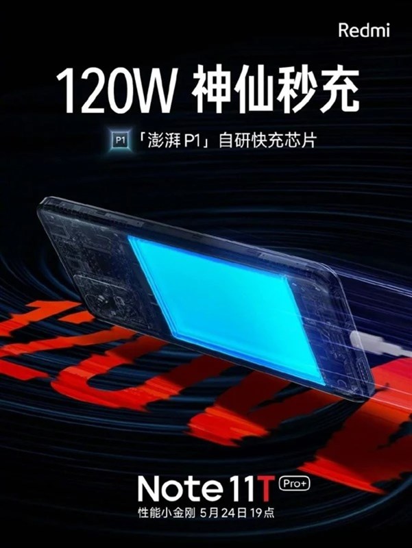 pin Xiaomi Redmi Note 11T Pro+
