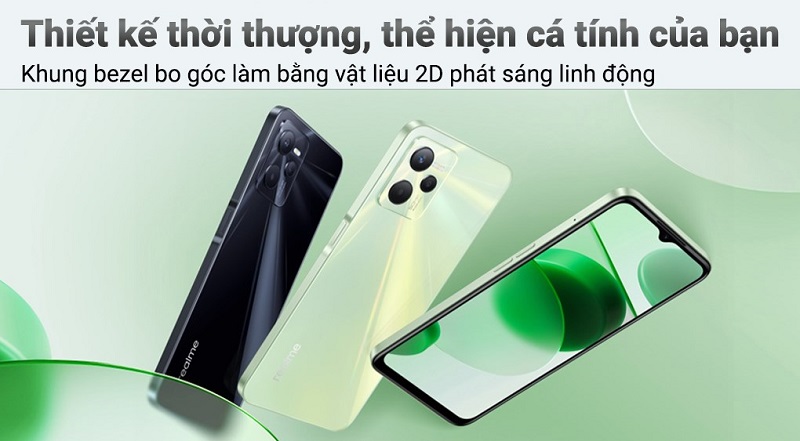 ngoại hình Realme C35 64GB