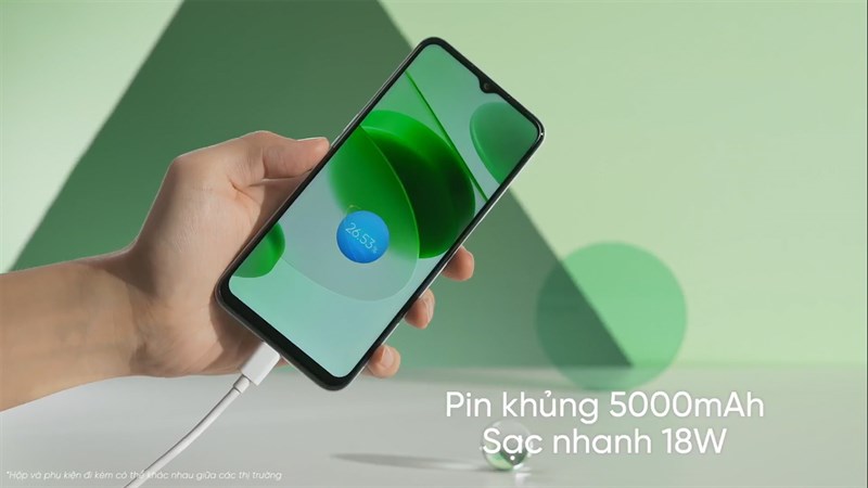 pin Realme C35 64GB