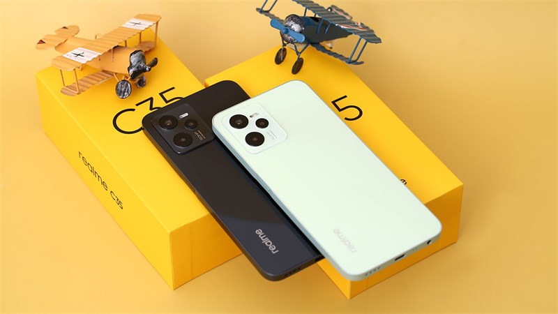 thiết kế Realme C35 64GB