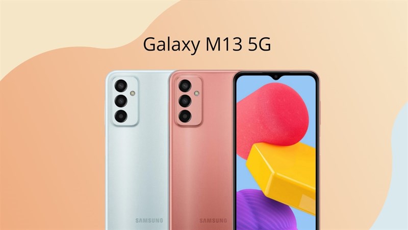 Thiết kế Samsung Galaxy M13 5G