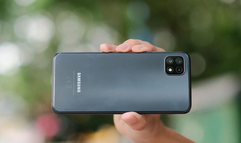 thiết kế Samsung Galaxy A22 5G