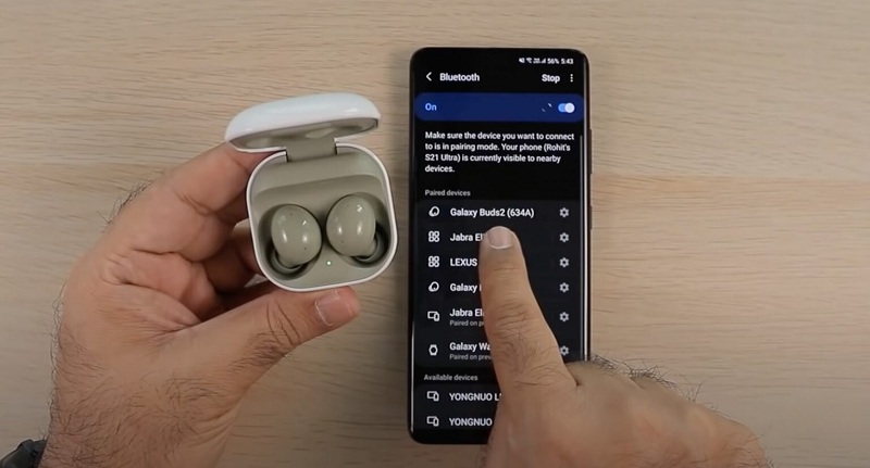 Trên tay Samsung Galaxy Buds 2