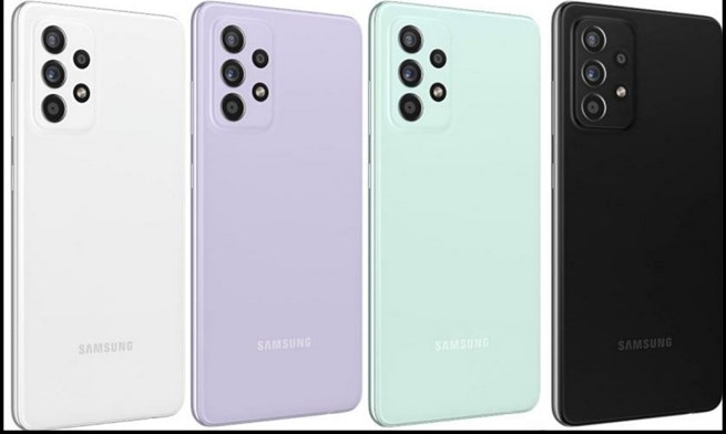 ngoại hình Samsung Galaxy A52S 5G