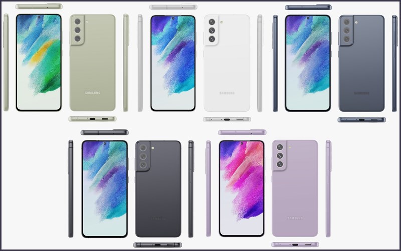 màu sắc Samsung Galaxy S21 FE