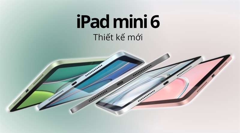 ngoại hình iPad Mini 6 2021 
