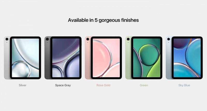màu sắc iPad Mini 6 2021