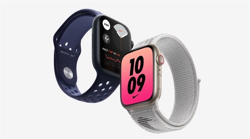 Apple Watch S7 màu xanh