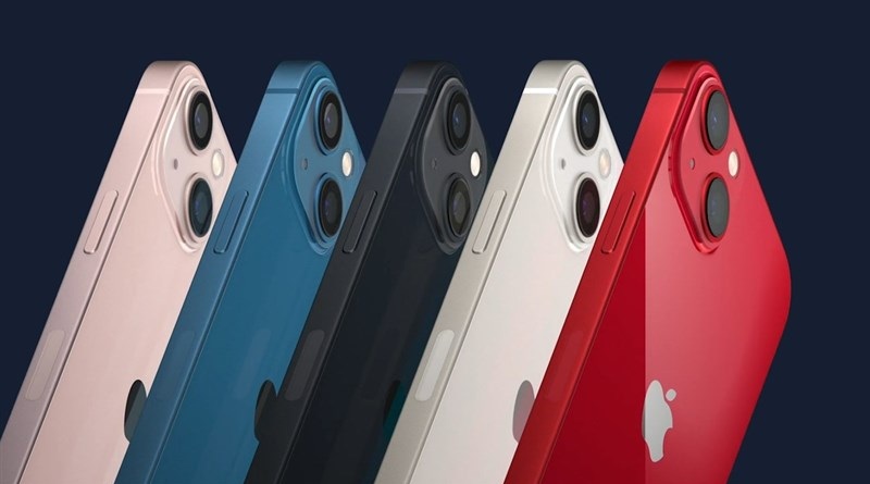 màu sắc iPhone 13 Mini