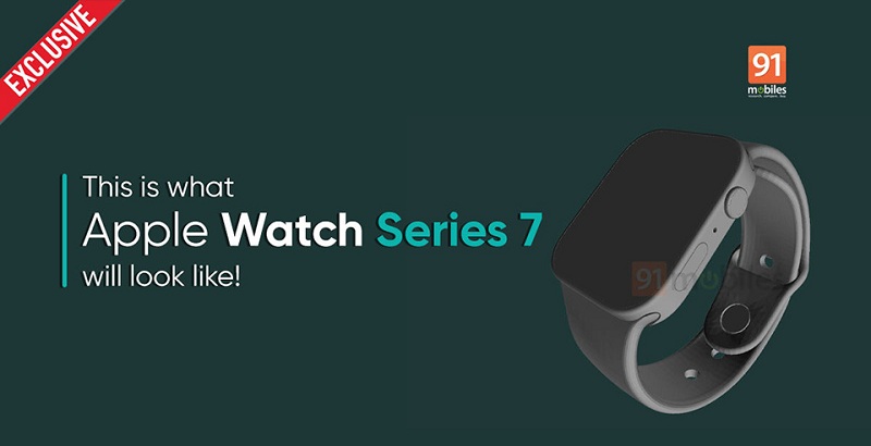 ngoại hình Apple Watch Series 7