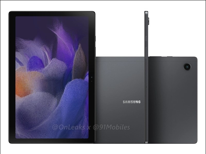 ngoại hình Samsung Galaxy Tab A8 2021