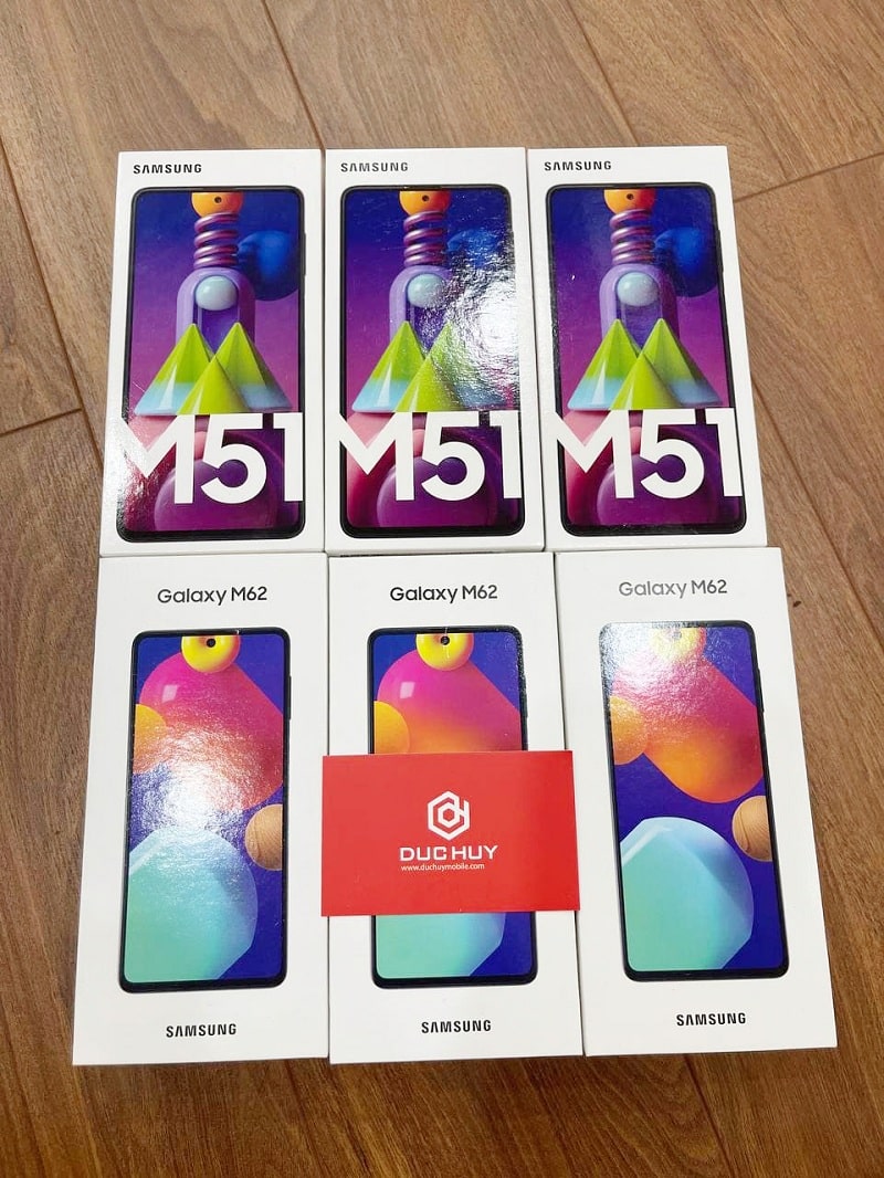 mua Samsung Galaxy M51 vs Galaxy M62