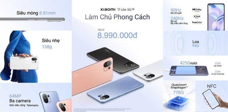 giá Xiaomi 11 Lite 5G