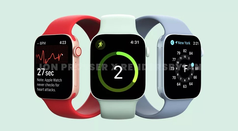 màu sắc Apple Watch Series 7