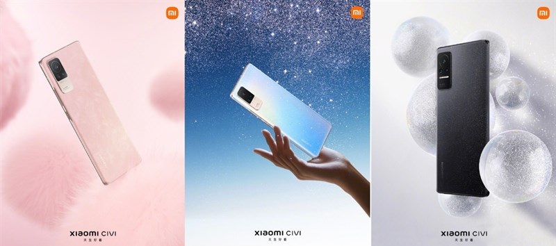 màu sắc Xiaomi Civi