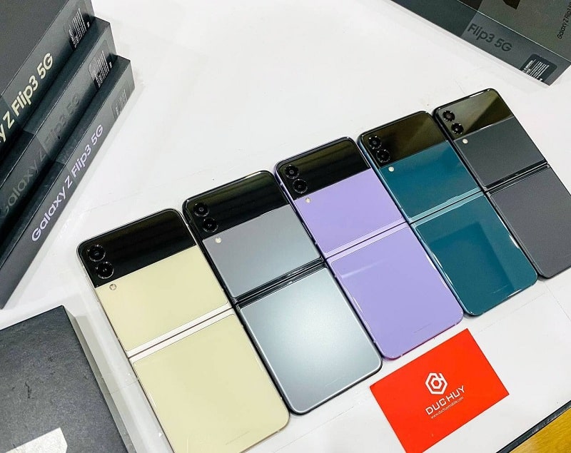 màu sắc Samsung Galaxy Z Flip 3 5G