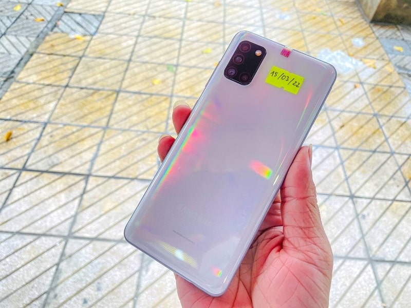 Samsung Galaxy A31 trôi bảo hành màu trắng