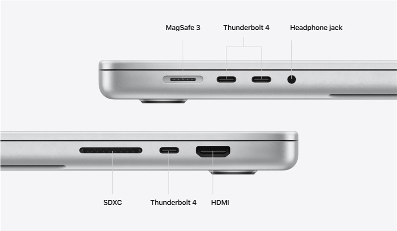 kết nối MacBook Pro 16 inch 2021 chip M1 Pro